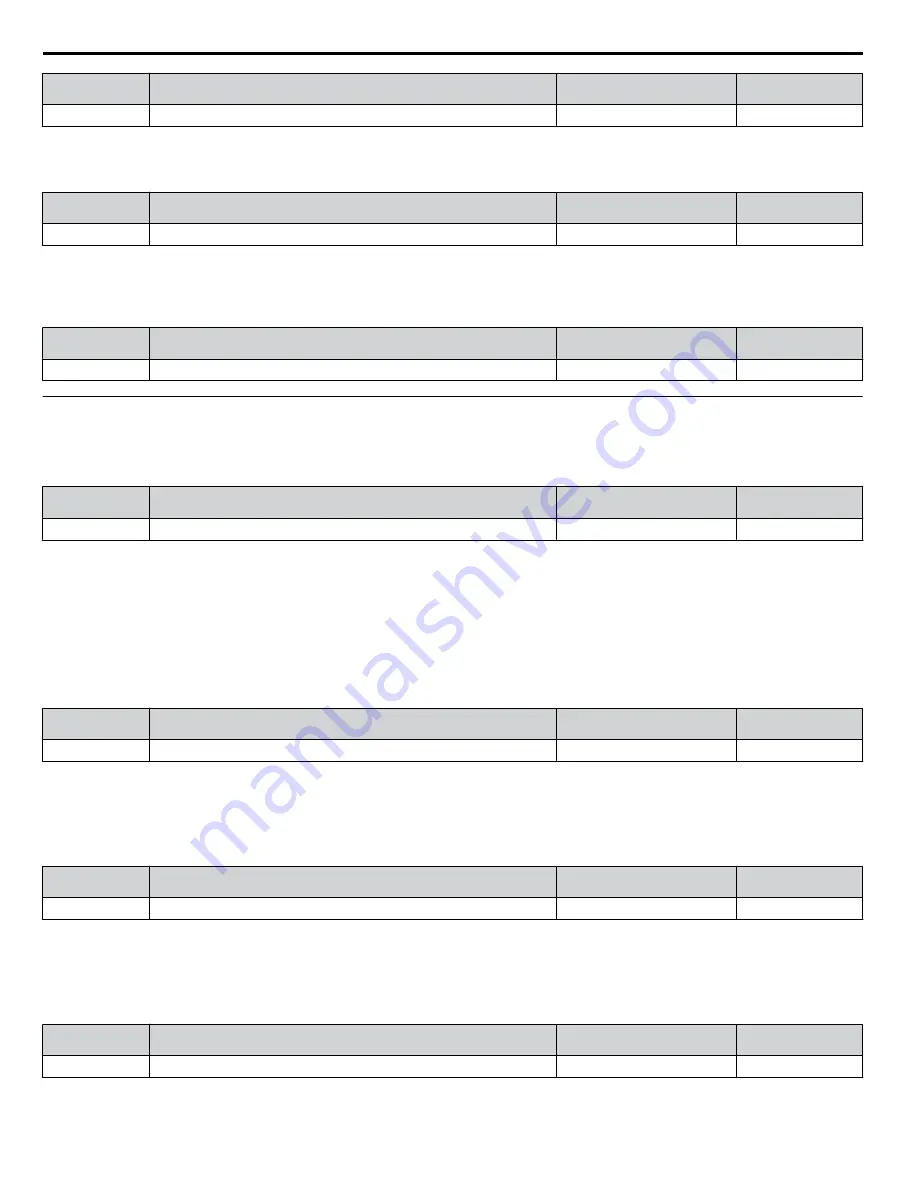 YASKAWA Z1000U Series Programming Manual Download Page 156