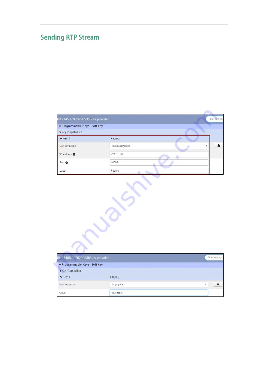 Yealink CP860 SERIES Configuring Manual Download Page 61