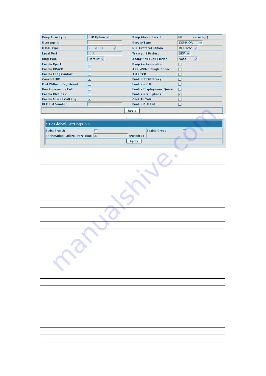 Yealink IP40 User Manual Download Page 45