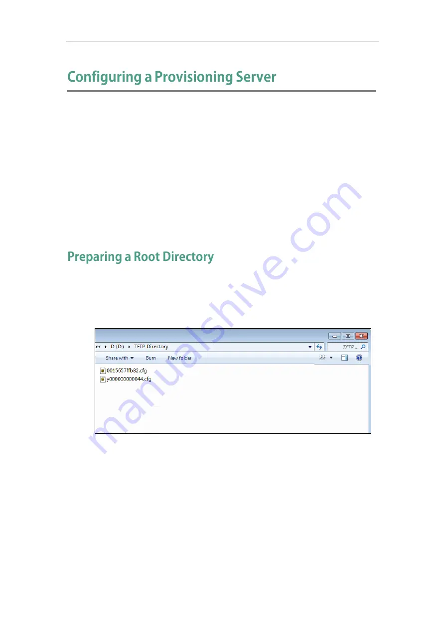 Yealink SIP-T2 Series Provisioning Manual Download Page 23