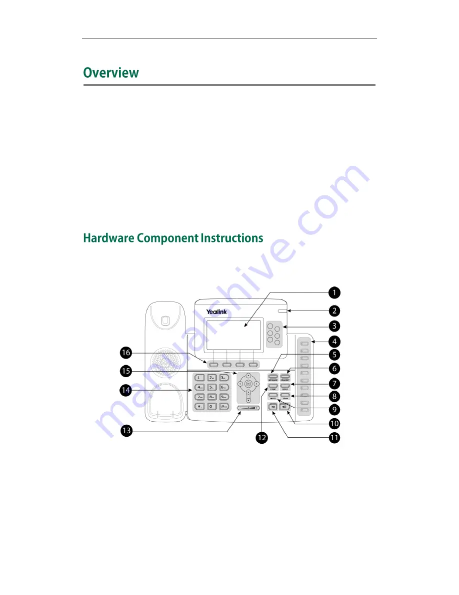 Yealink SIP-T38G User Manual Download Page 11