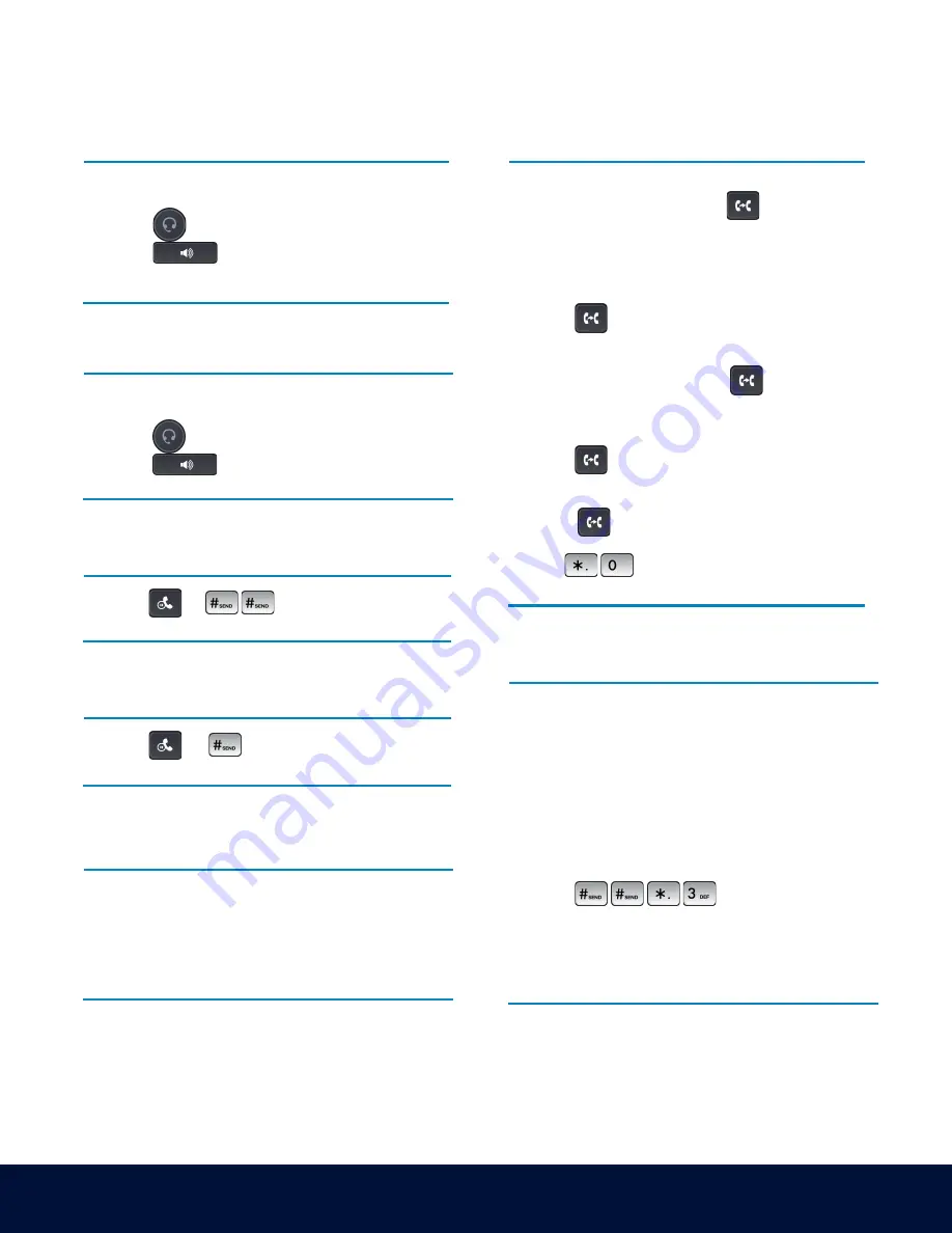 Yealink T48S Skype For Business Edition Quick Manual Download Page 2