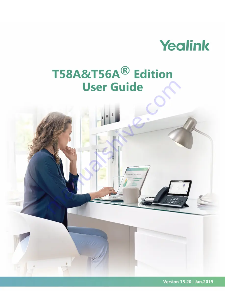 Yealink T58 User Manual Download Page 1