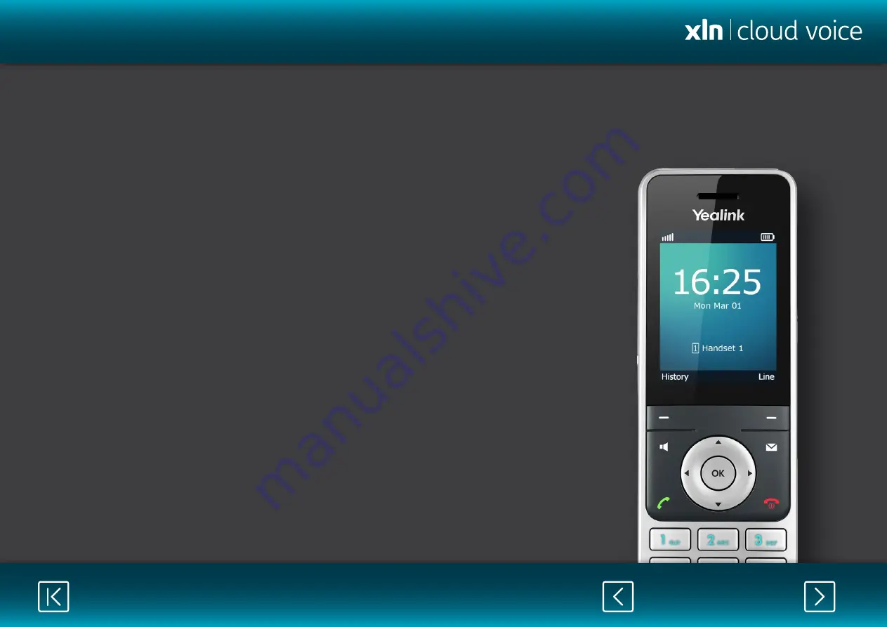 Yealink Verizon One Talk W60B Setup Manual Download Page 3