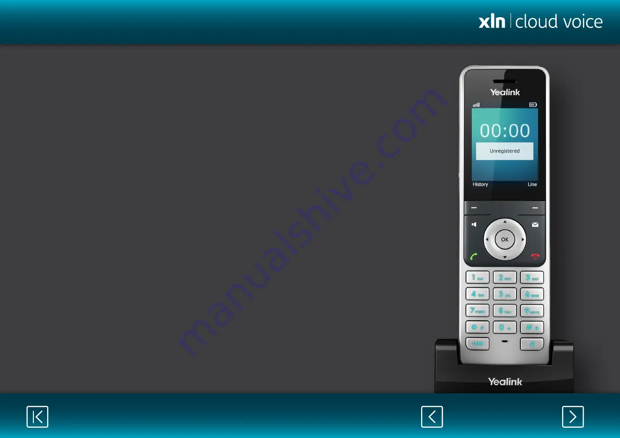 Yealink Verizon One Talk W60B Setup Manual Download Page 4