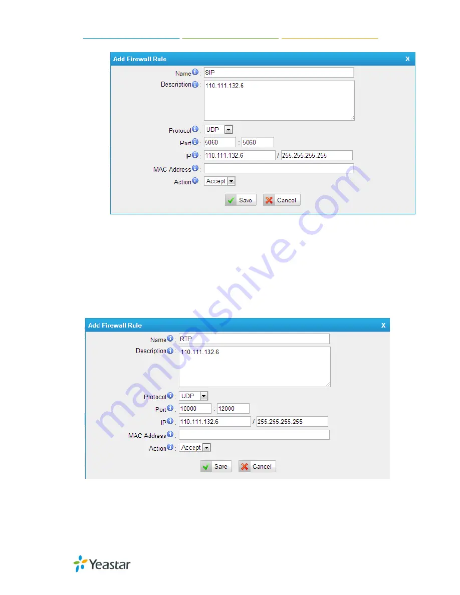 Yeastar Technology MyPBX-SOHO Скачать руководство пользователя страница 157