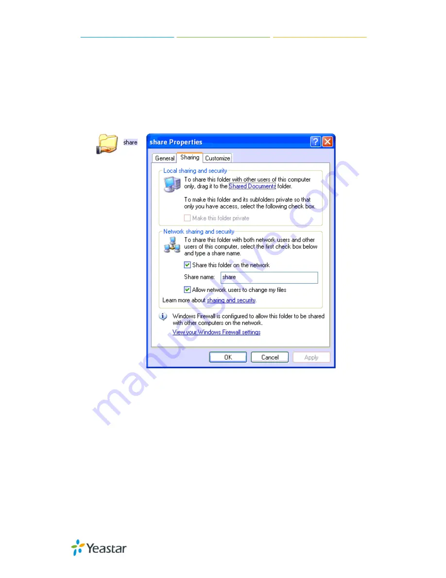 Yeastar Technology MyPBX U100 Administrator'S Manual Download Page 146