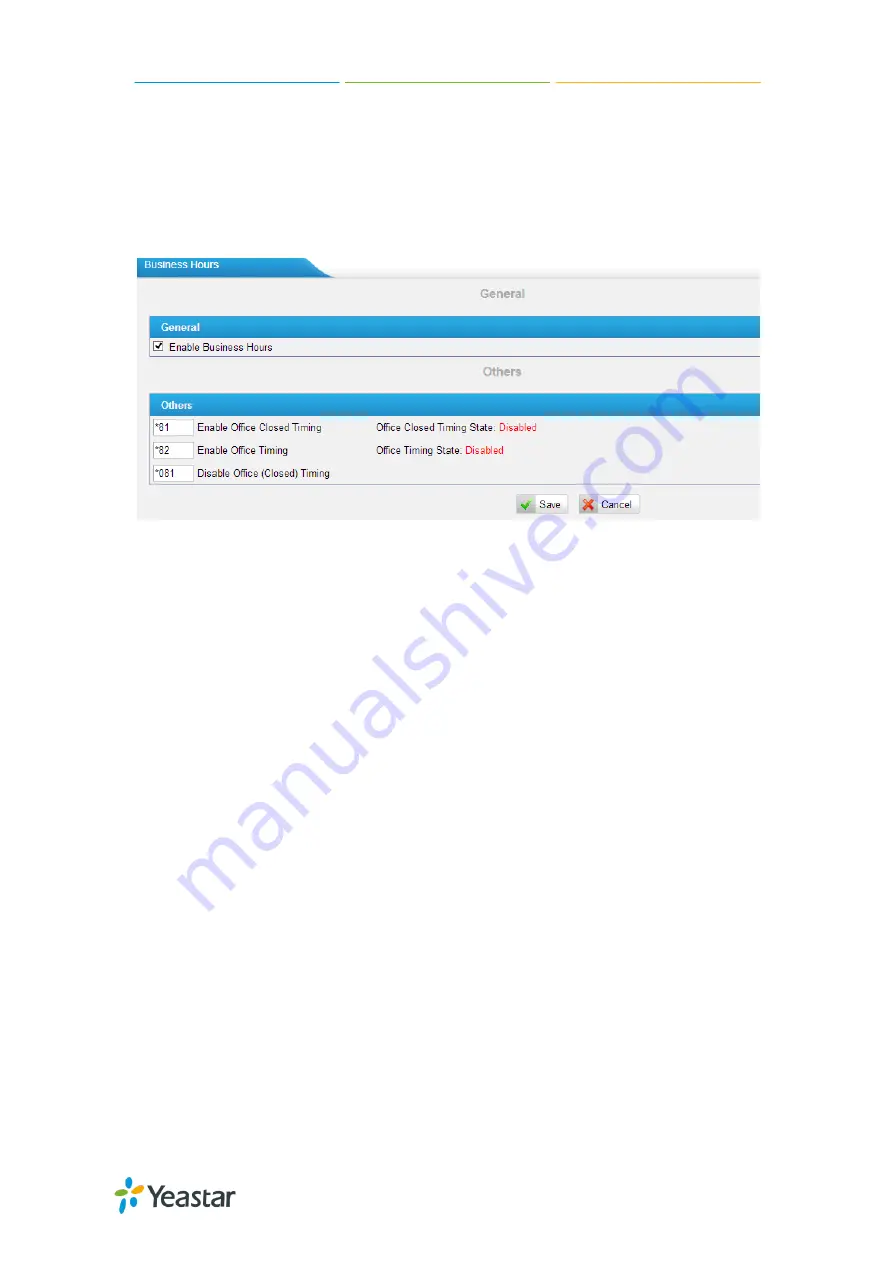 Yeastar Technology N412 Administrator'S Manual Download Page 90