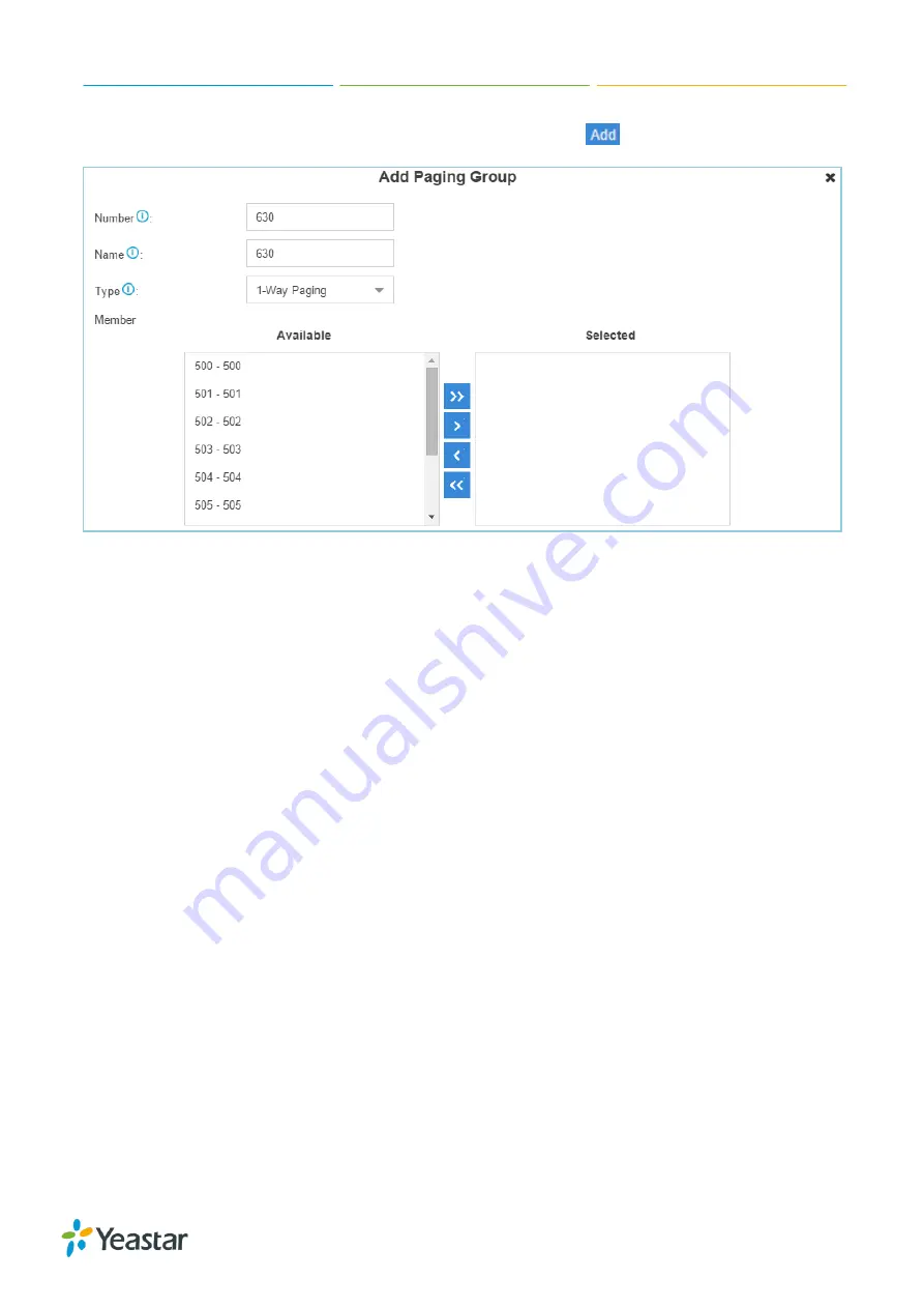 Yeastar Technology S-Series Administrator'S Manual Download Page 77