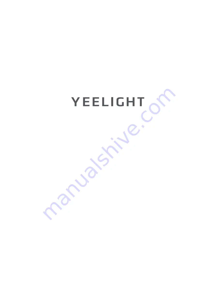 Yeelight YLCT01YL Скачать руководство пользователя страница 1