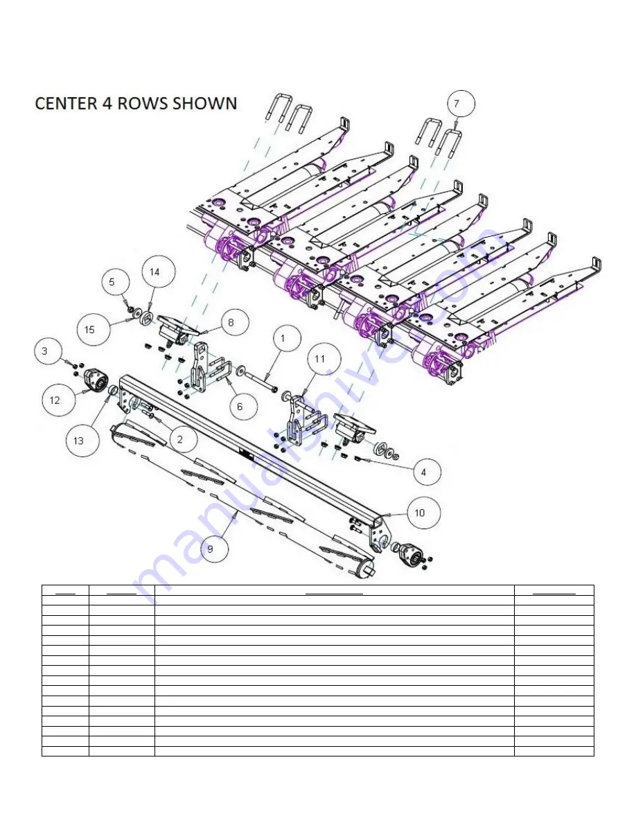 Yetter 5000 SERIES Owner'S Manual, Part Identification Download Page 16