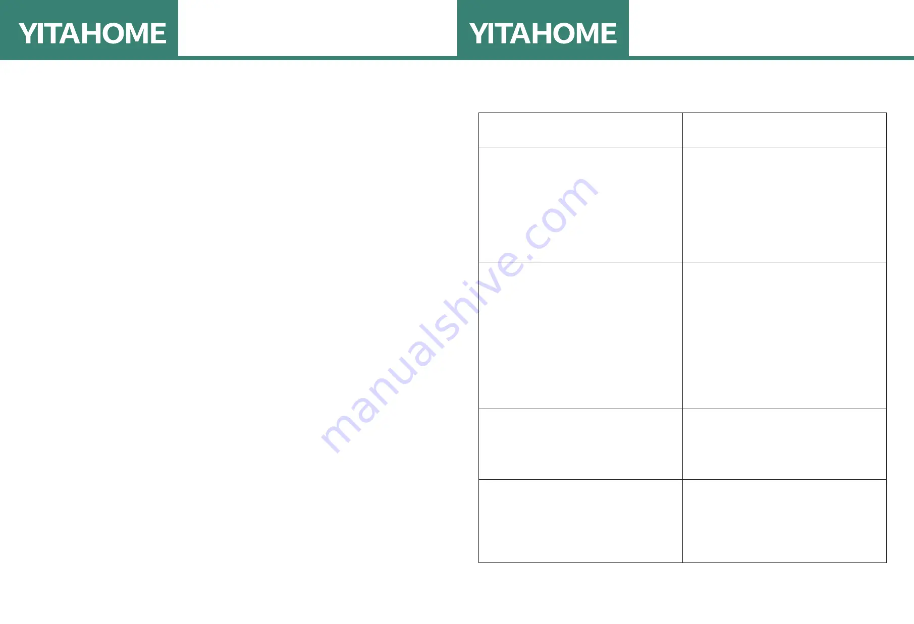 YitaHome FTLFMC-1000 User Manual Download Page 10