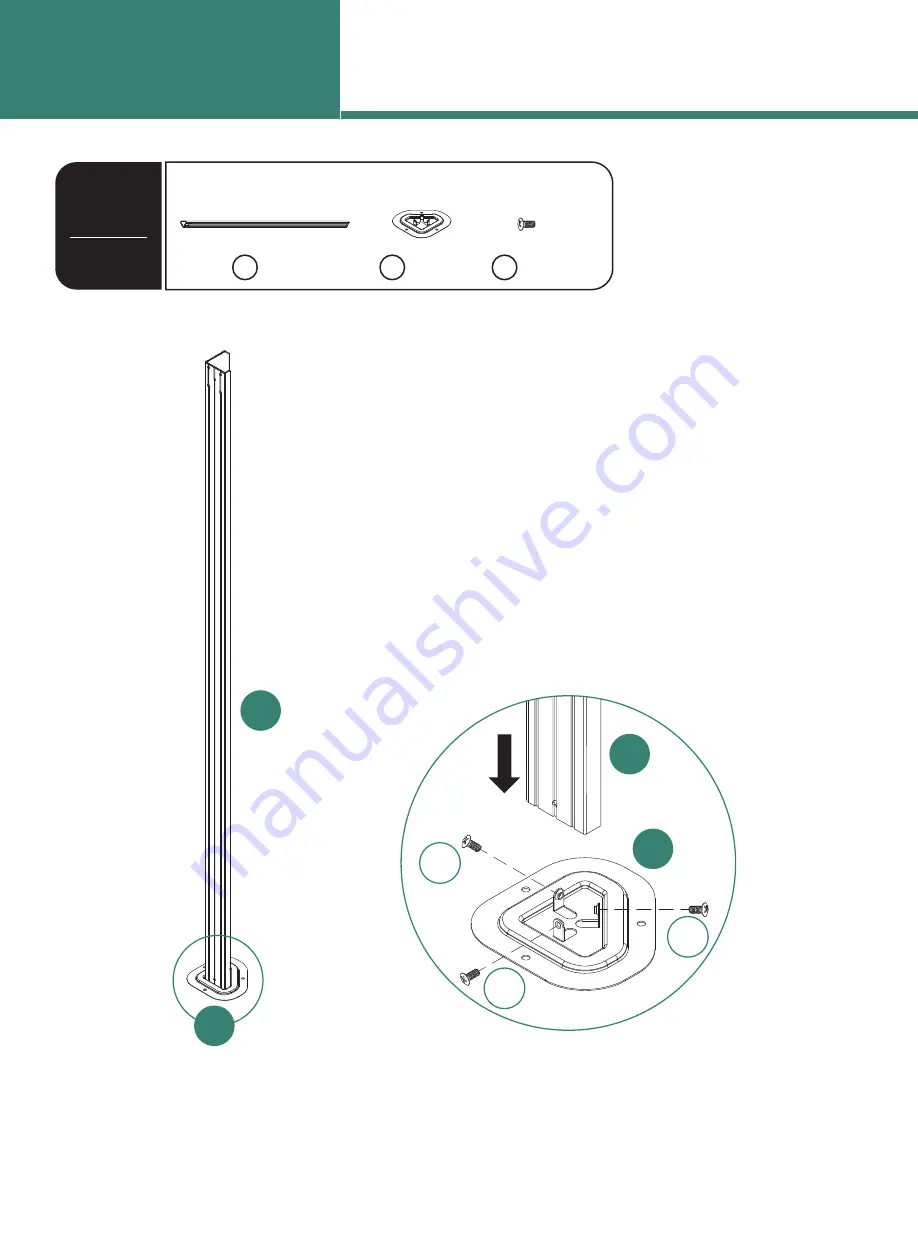 YitaHome YSS-V 1 Assembly Instructions Manual Download Page 6