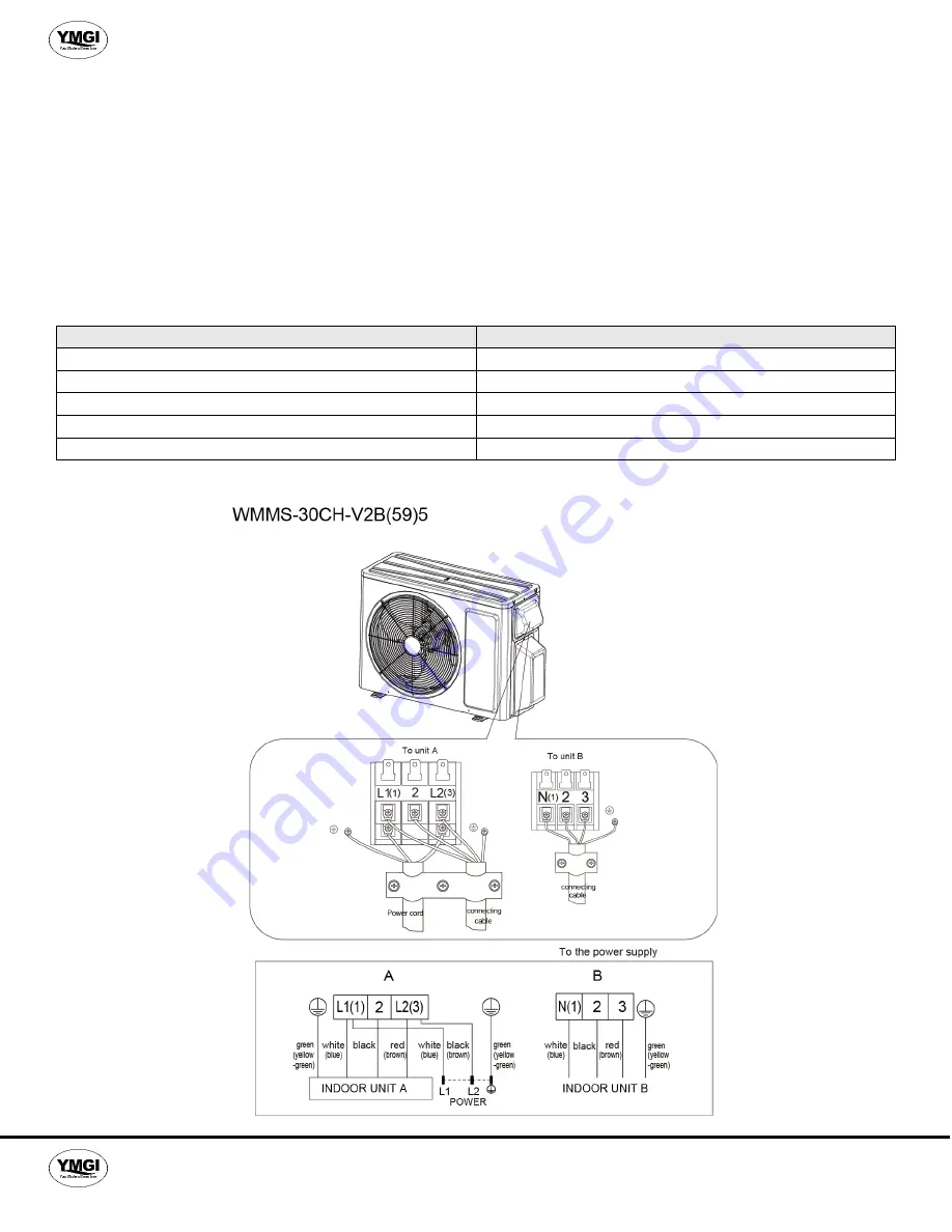 YMGI WMMS-30CH-V2B(59)5 Service Manual Download Page 39