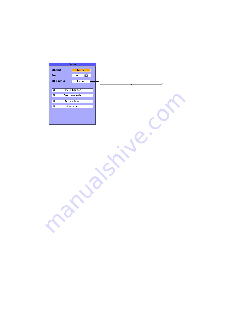 YOKOGAWA AQ1301 User Manual Download Page 78