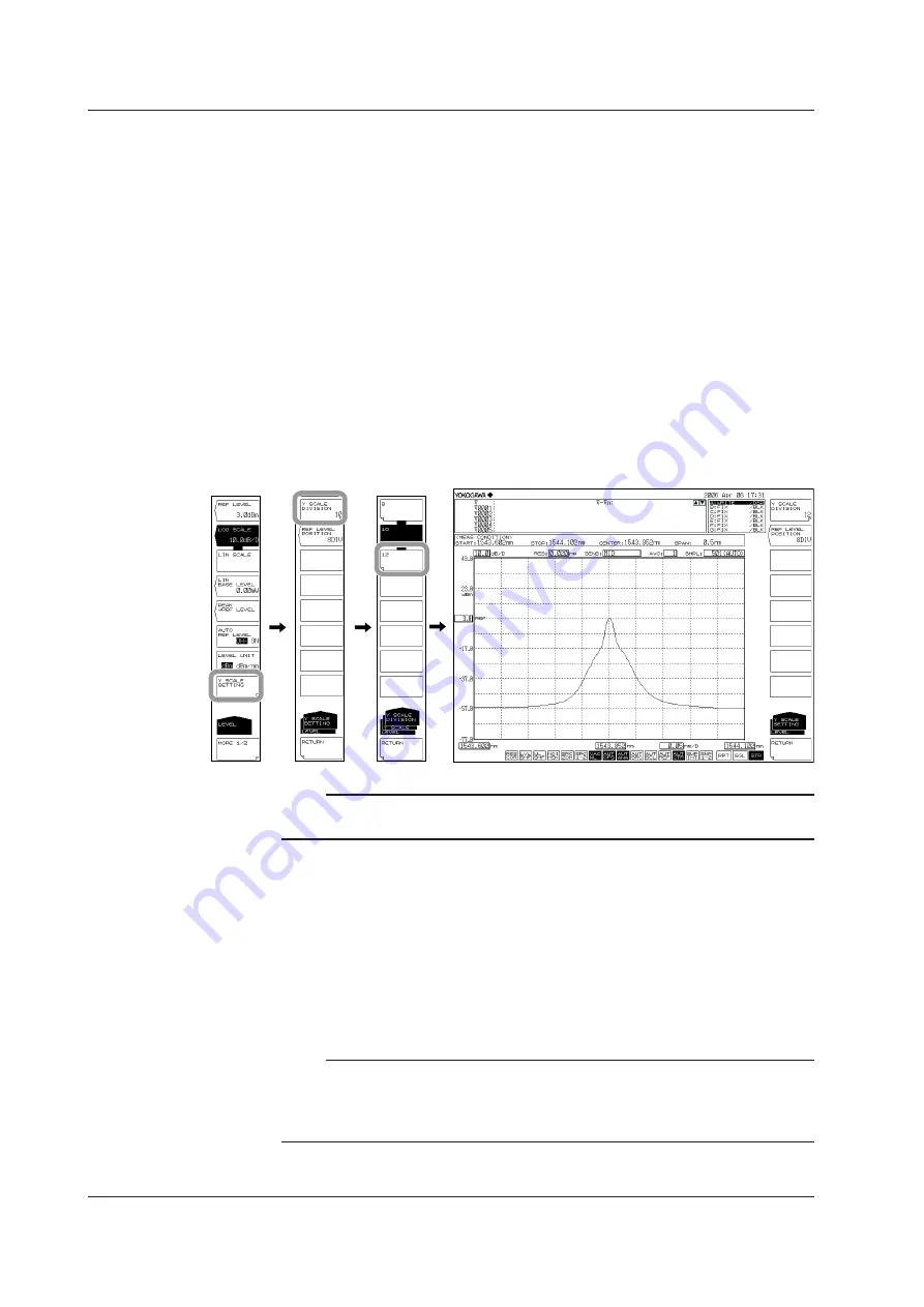 YOKOGAWA AQ6370D Скачать руководство пользователя страница 73