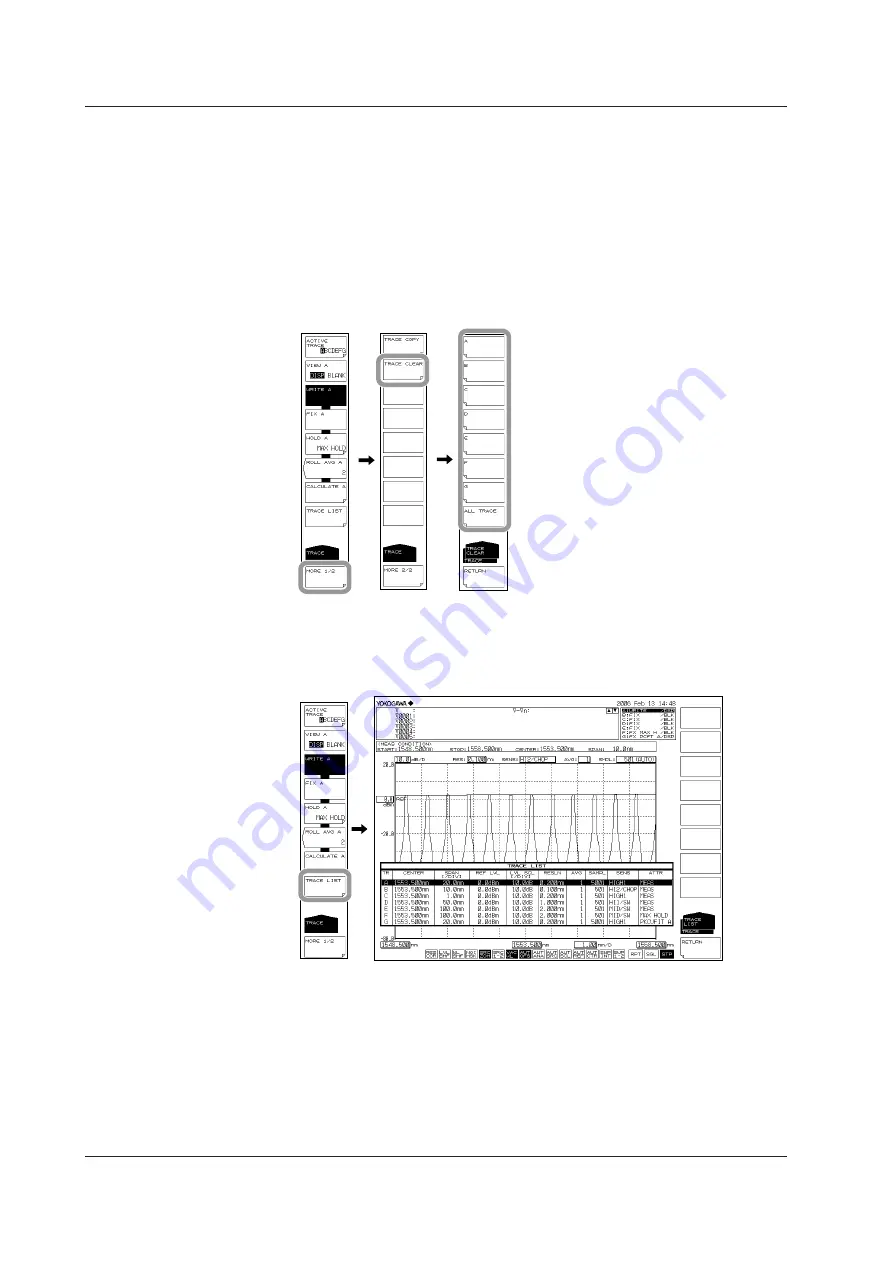 YOKOGAWA AQ6370D Скачать руководство пользователя страница 168