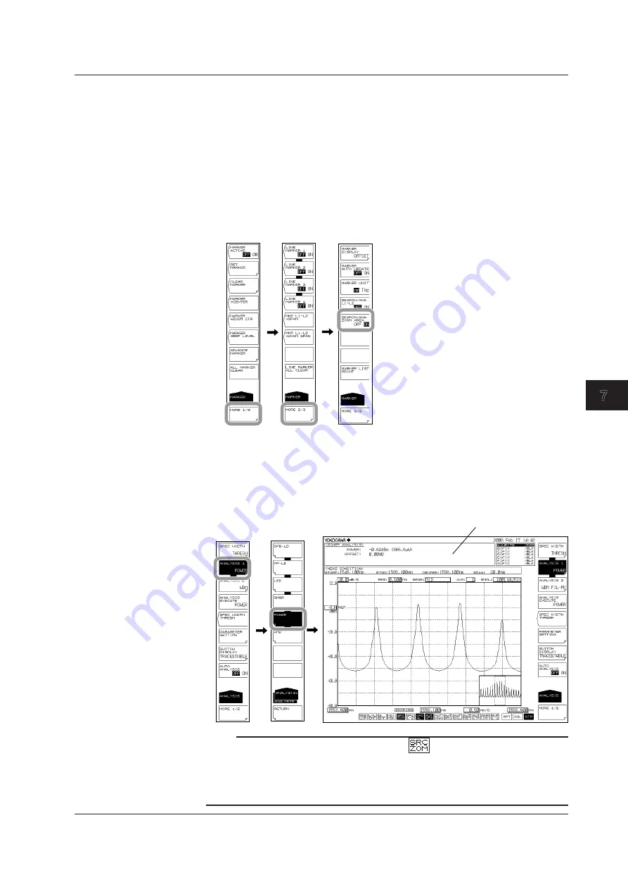 YOKOGAWA AQ6370D Скачать руководство пользователя страница 230