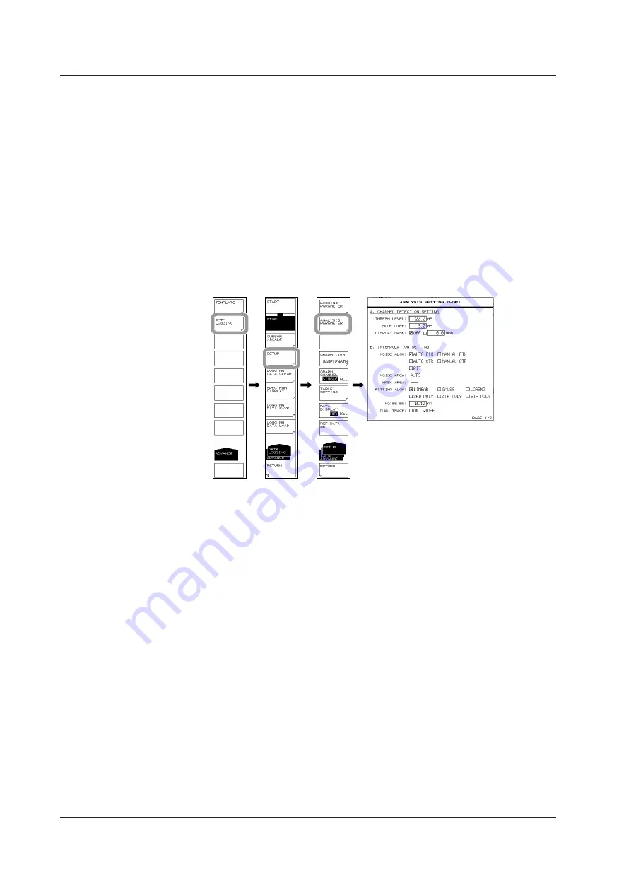 YOKOGAWA AQ6370D Скачать руководство пользователя страница 237