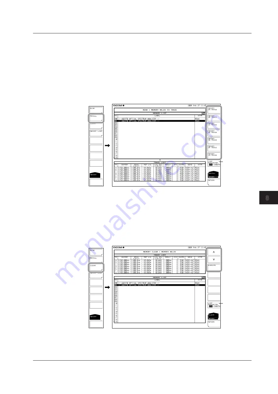 YOKOGAWA AQ6370D Скачать руководство пользователя страница 261