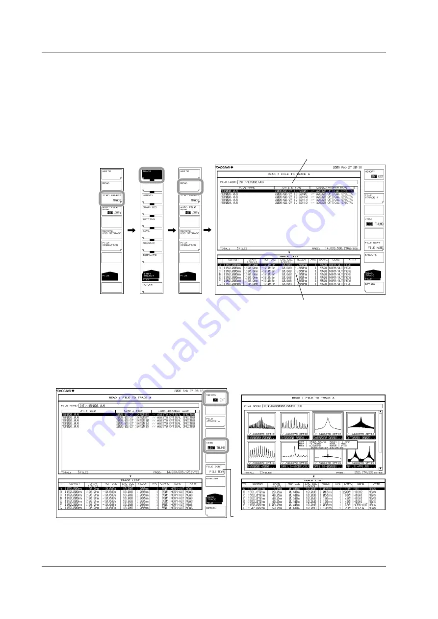 YOKOGAWA AQ6370D Скачать руководство пользователя страница 268