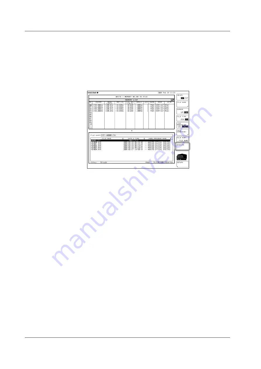 YOKOGAWA AQ6370D Скачать руководство пользователя страница 272