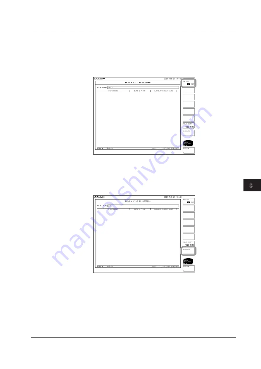 YOKOGAWA AQ6370D User Manual Download Page 289