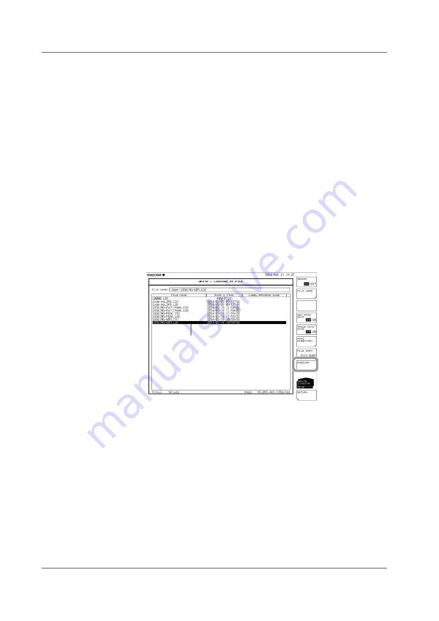 YOKOGAWA AQ6370D Скачать руководство пользователя страница 316