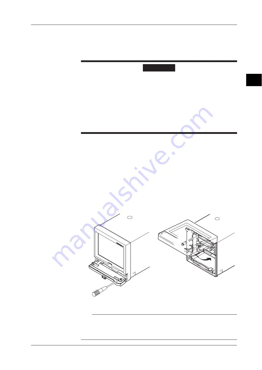 YOKOGAWA DAQSTATION DX100 Service Manual Download Page 15