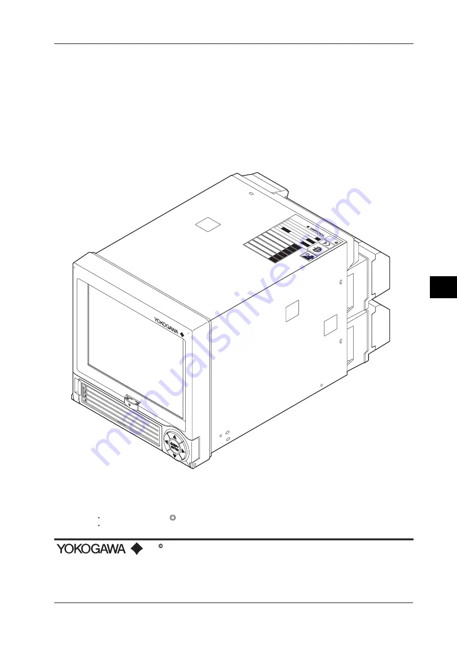 YOKOGAWA DAQSTATION DX100 Service Manual Download Page 26