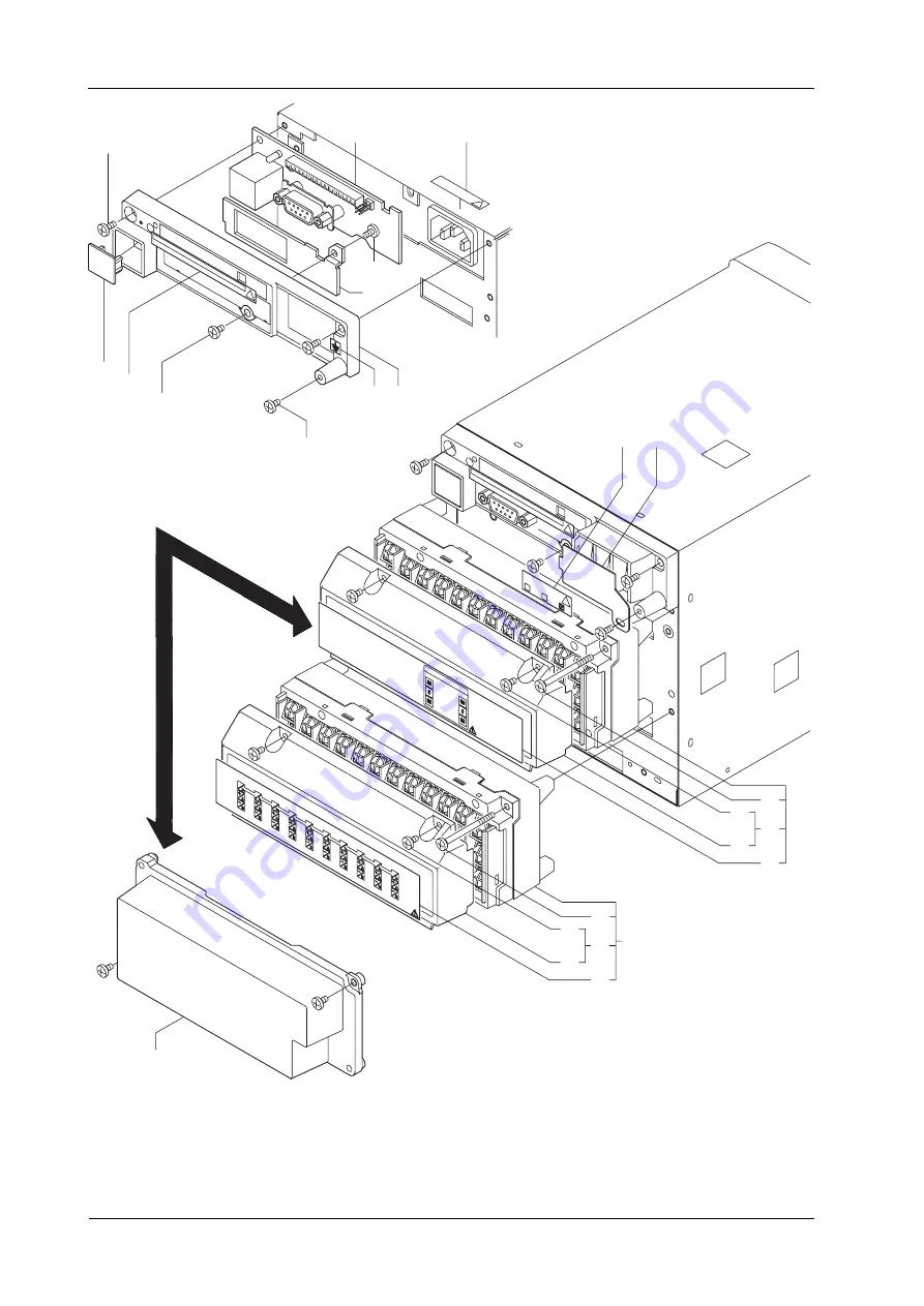 YOKOGAWA DAQSTATION DX100 Service Manual Download Page 31