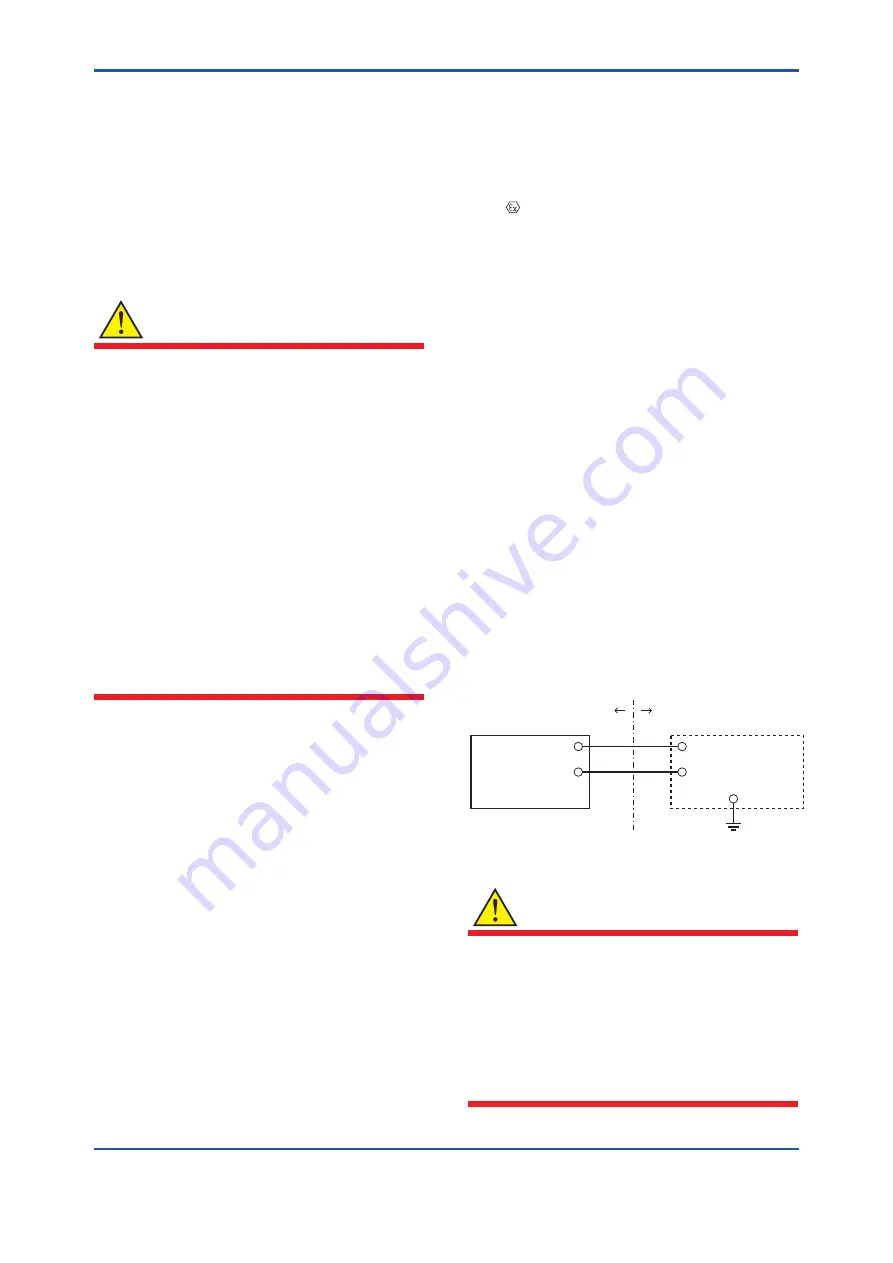 YOKOGAWA Dpharp EJX110A Installation Manual Download Page 22