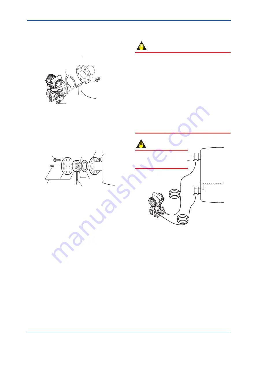 YOKOGAWA Dpharp EJX110A Installation Manual Download Page 32