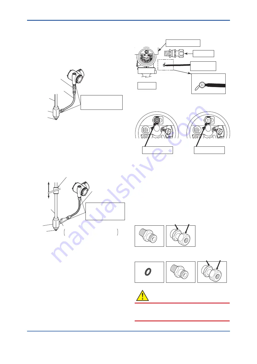 YOKOGAWA Dpharp EJX110A Installation Manual Download Page 46