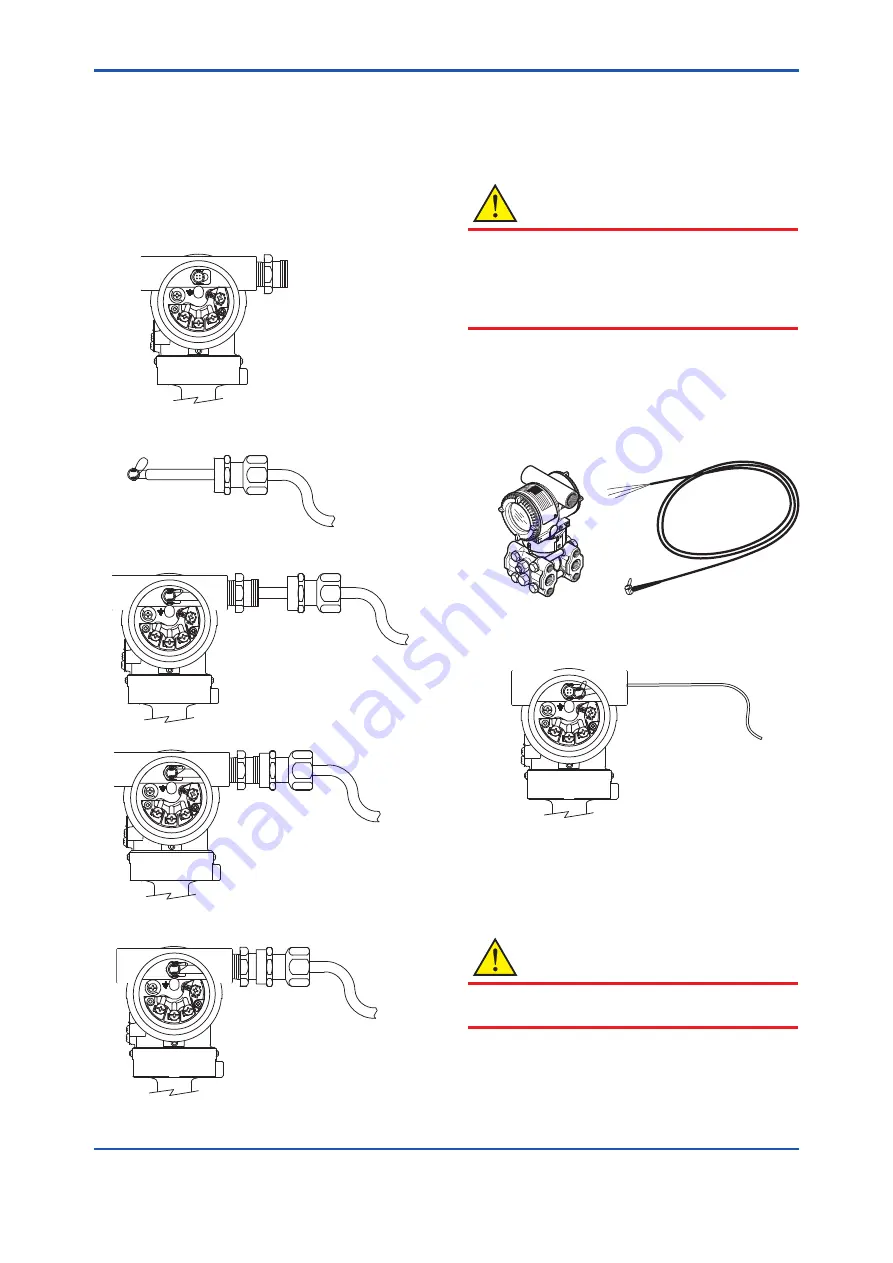 YOKOGAWA Dpharp EJX110A Installation Manual Download Page 47