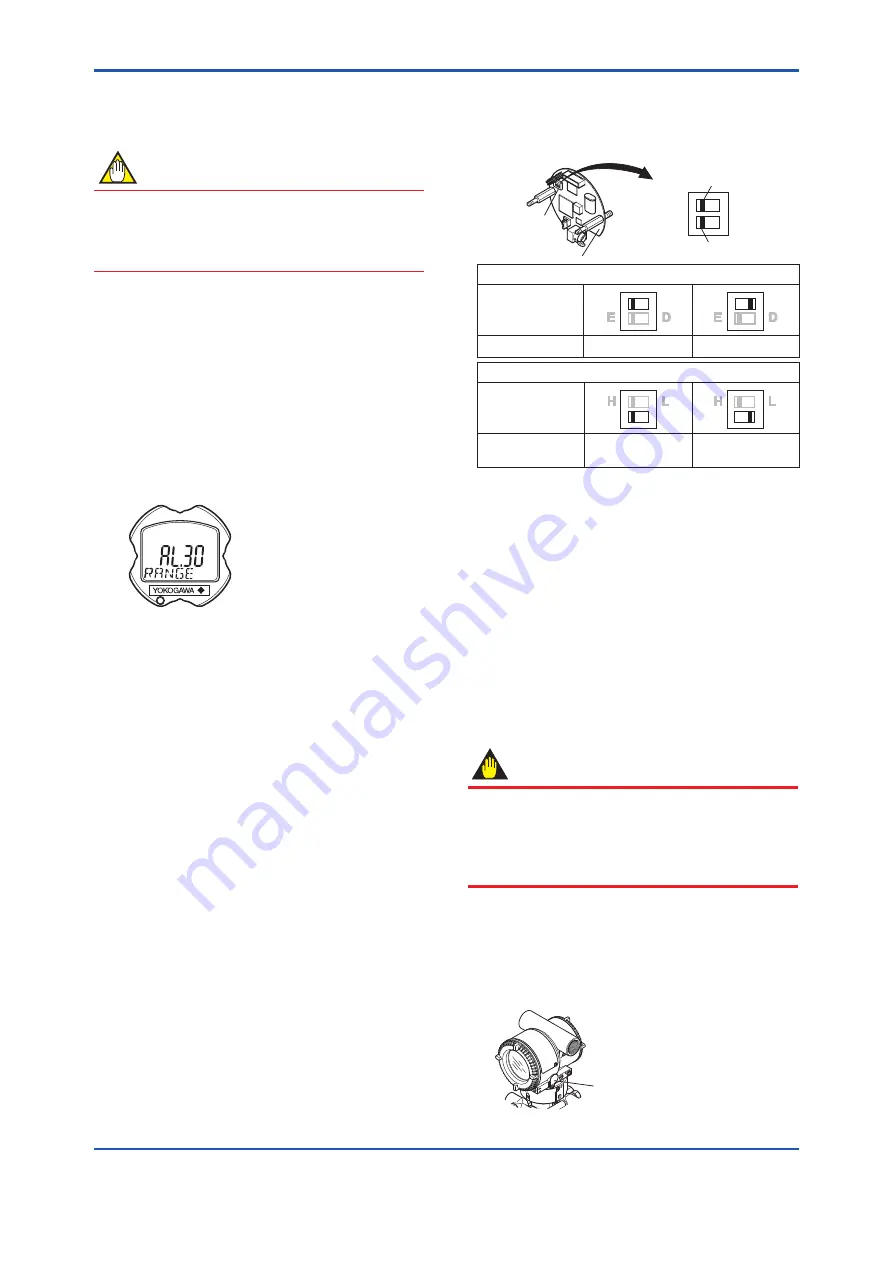 YOKOGAWA Dpharp EJX110A Installation Manual Download Page 49