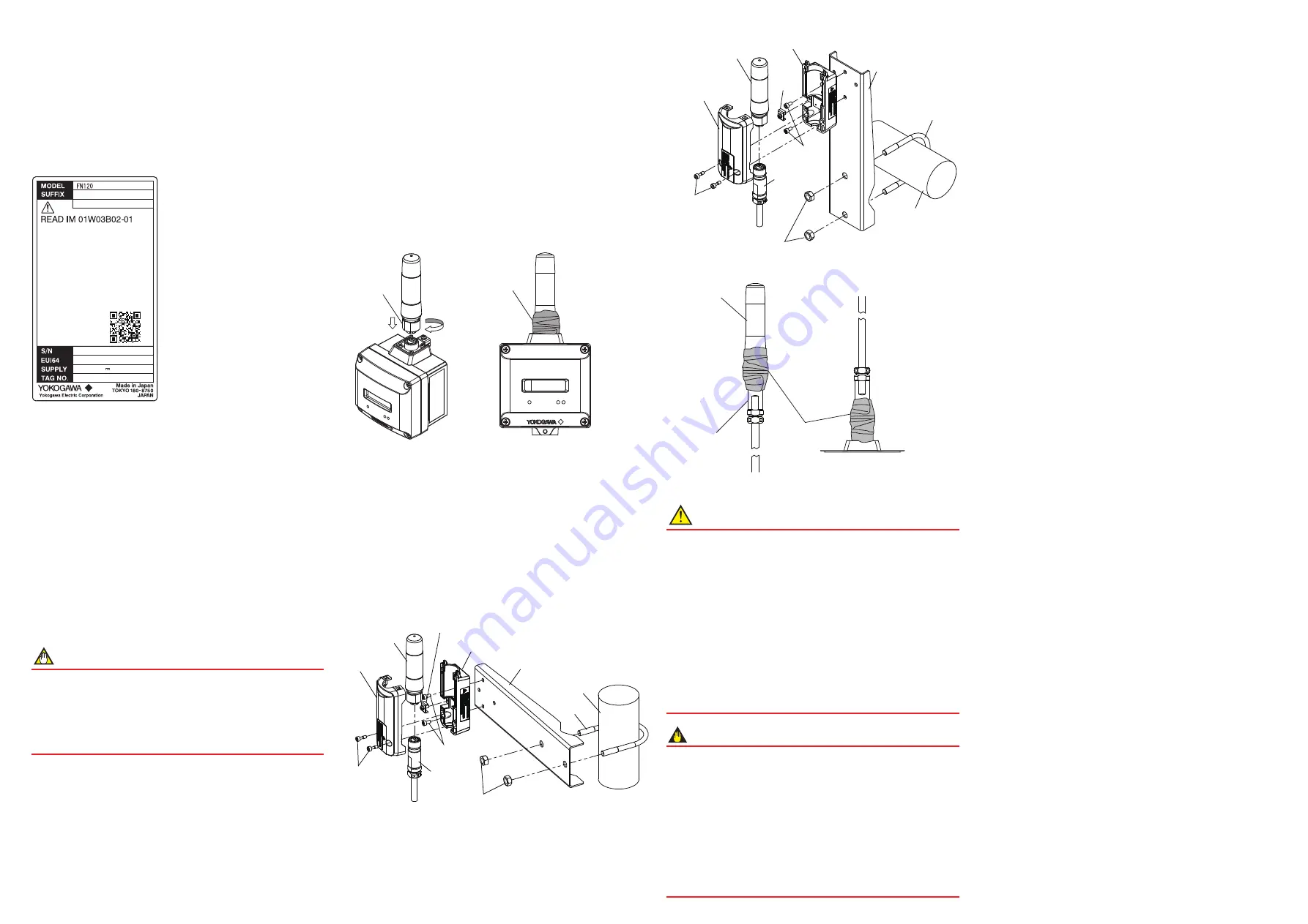 YOKOGAWA FN120 User Manual Download Page 2