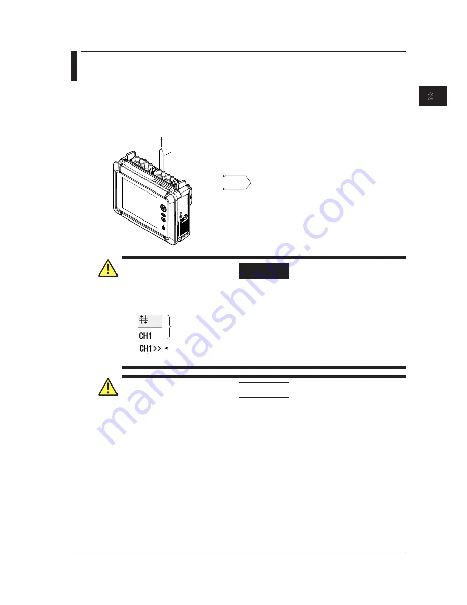 YOKOGAWA ScopeCorder DL350 Getting Started Manual Download Page 76