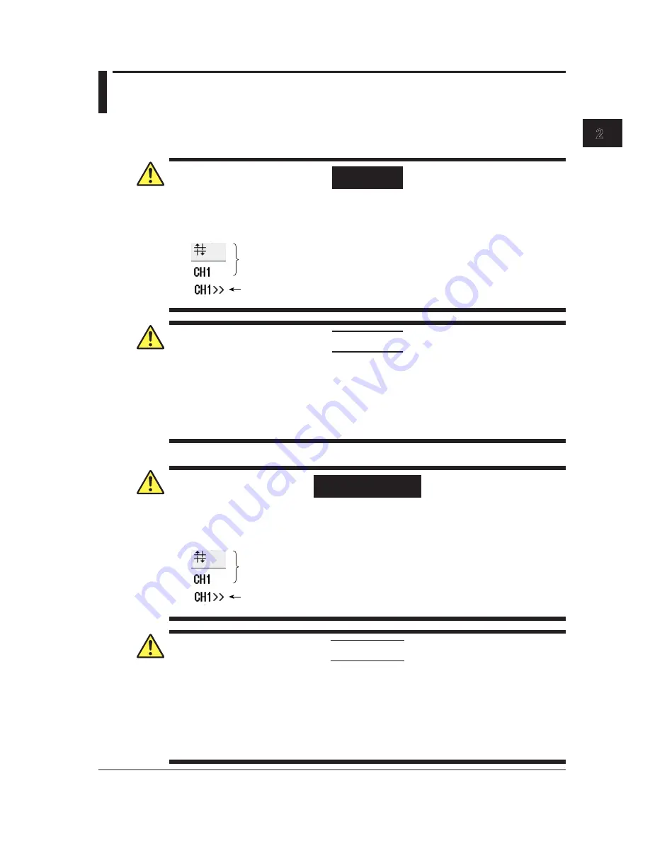 YOKOGAWA ScopeCorder DL350 Getting Started Manual Download Page 84