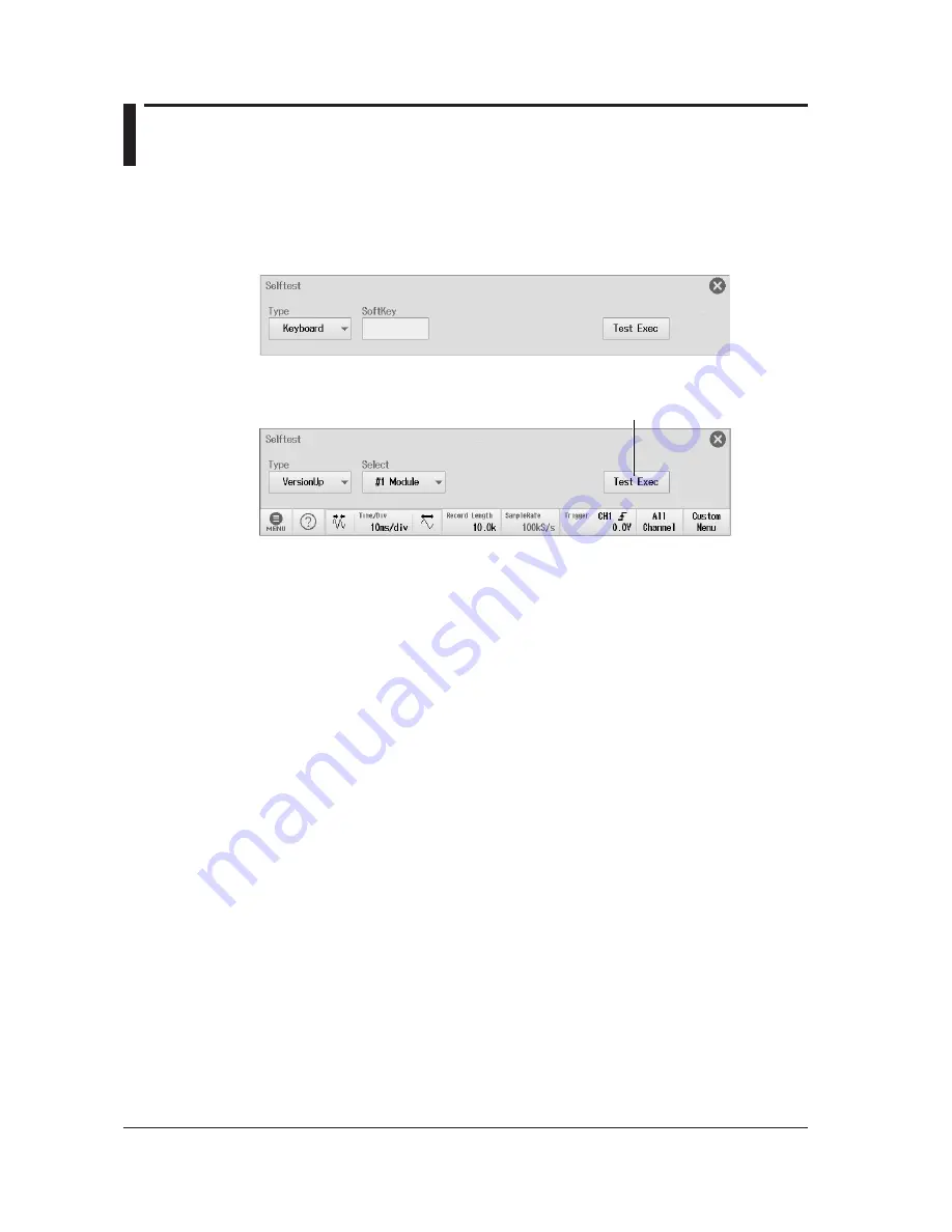 YOKOGAWA ScopeCorder DL350 Getting Started Manual Download Page 135