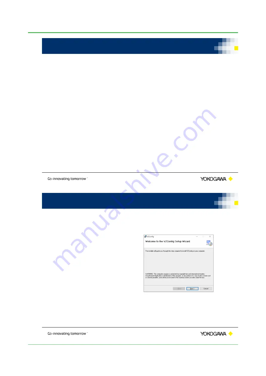 YOKOGAWA VZ20X Скачать руководство пользователя страница 11