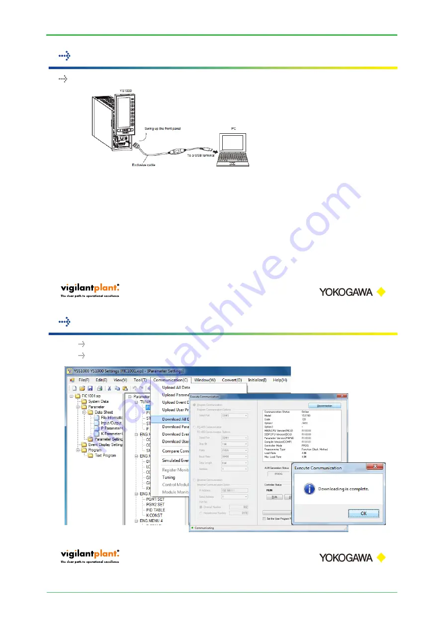 YOKOGAWA ys100 series Скачать руководство пользователя страница 12