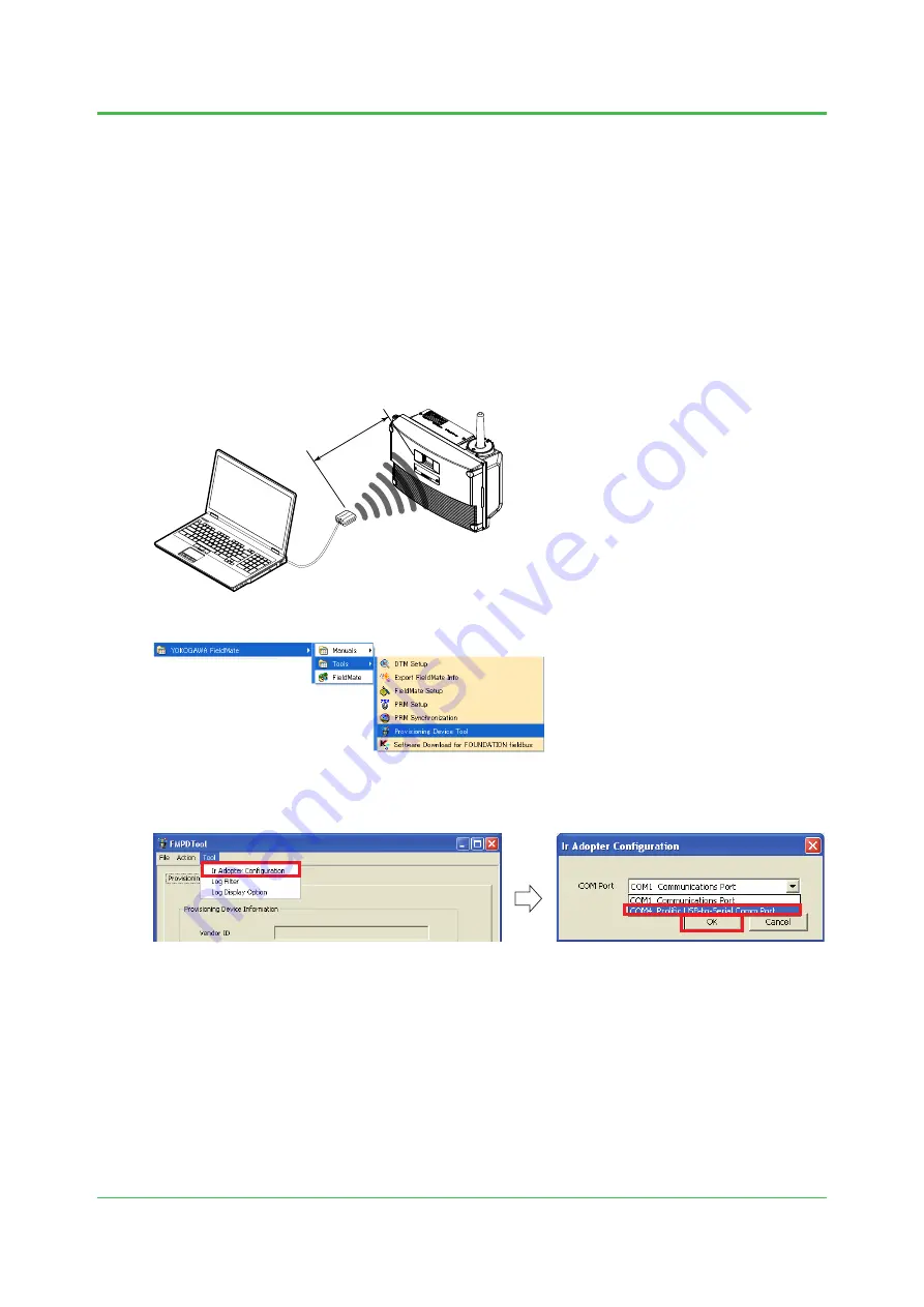 YOKOGAWA YTMX580 Startup Manual Download Page 9