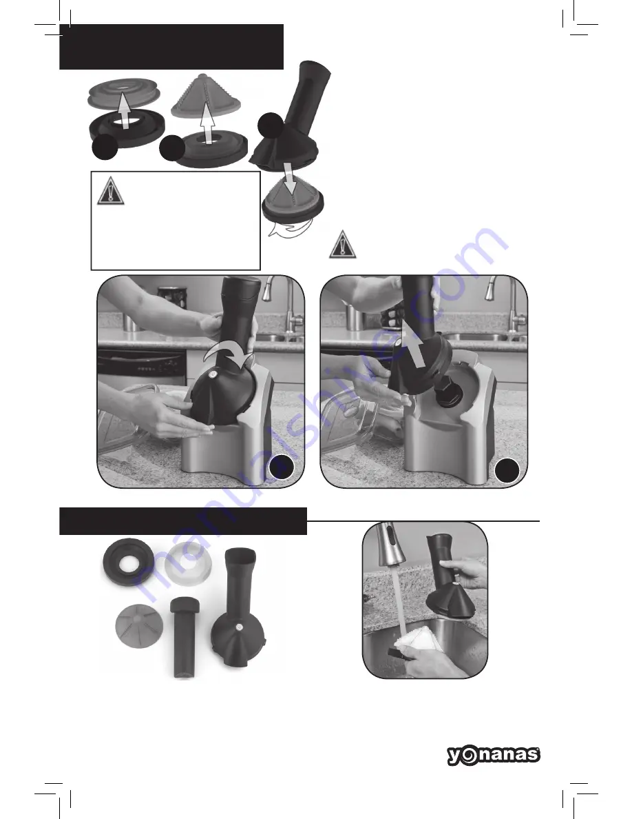 Yonanas elite Скачать руководство пользователя страница 12