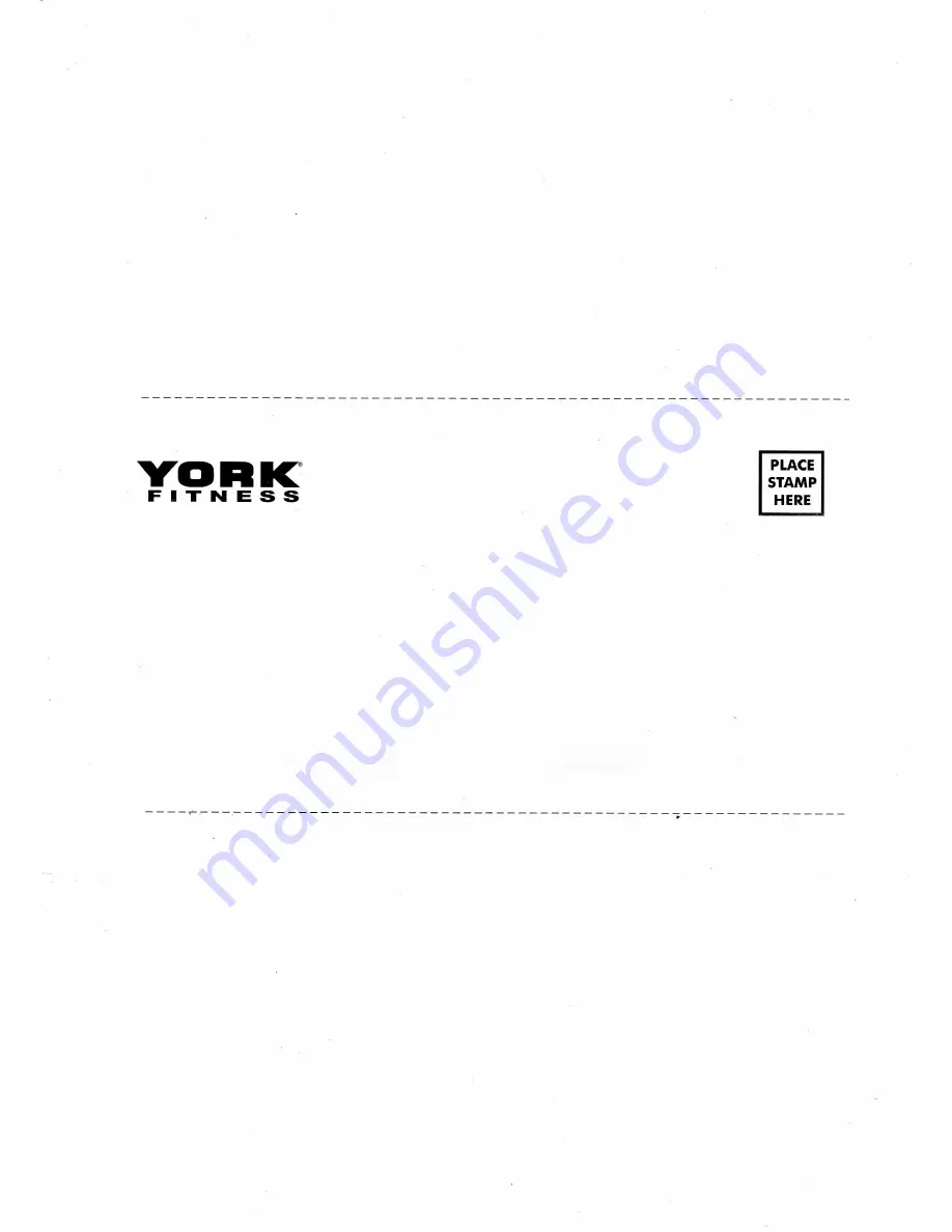 York Fitness 530 Instruction Manual Download Page 12