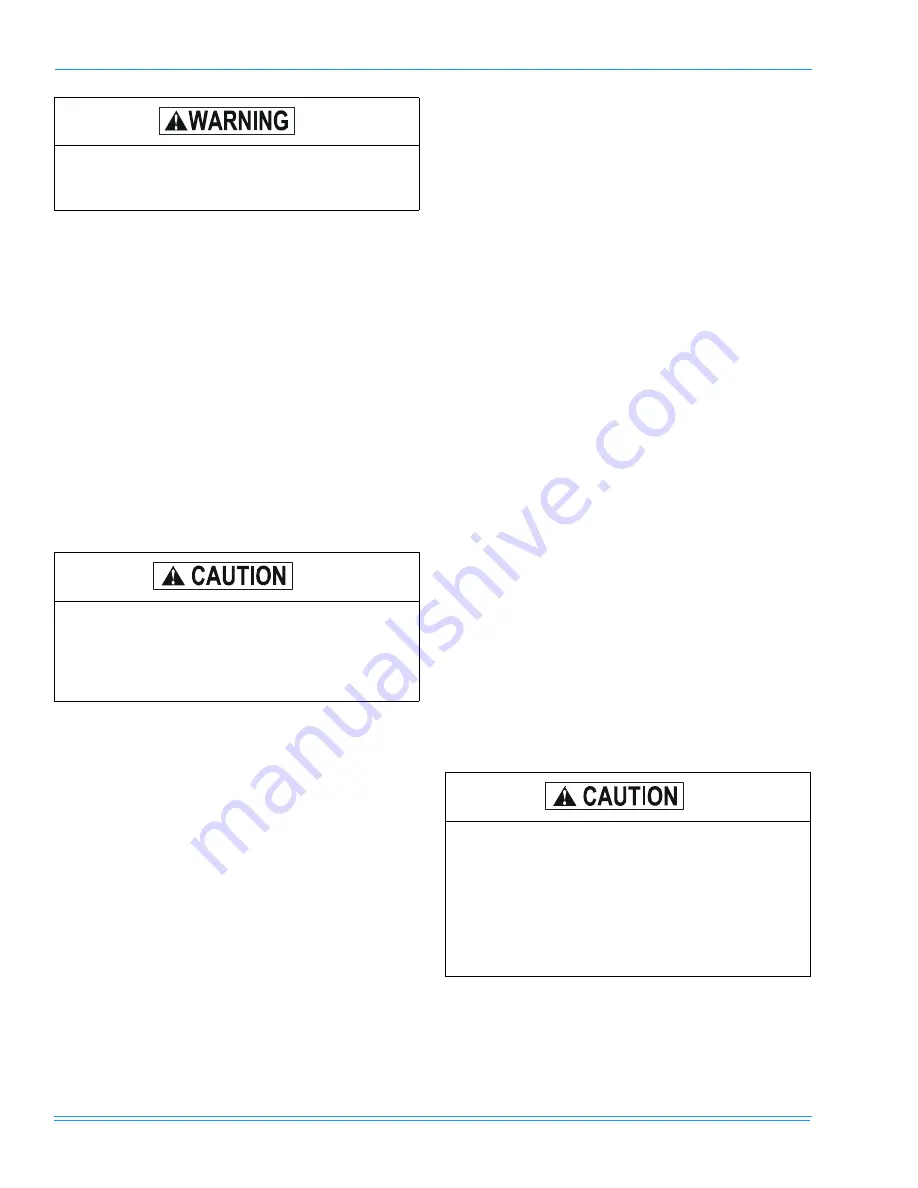 York DW-15 Installation Manual Download Page 10