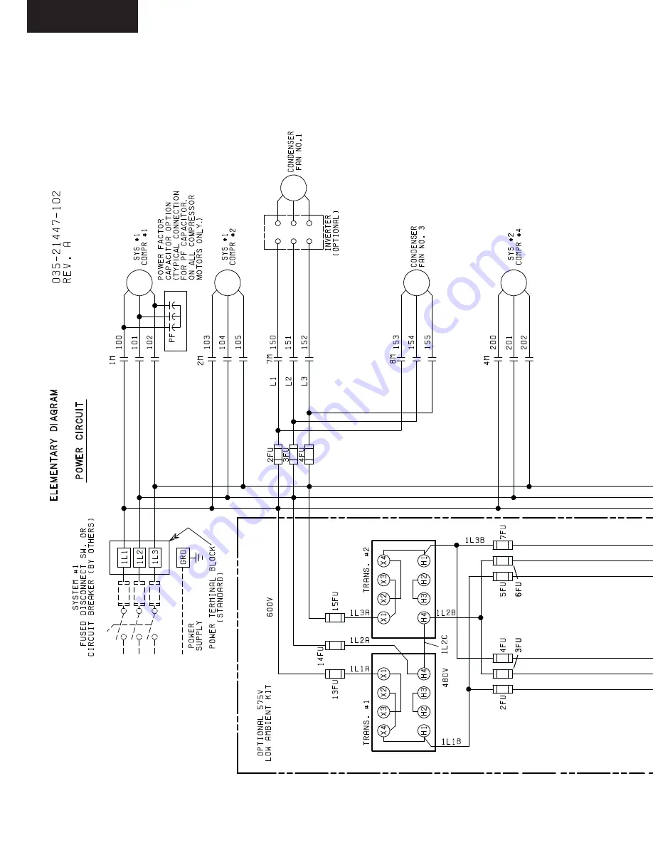 York YCAL0019 Скачать руководство пользователя страница 62