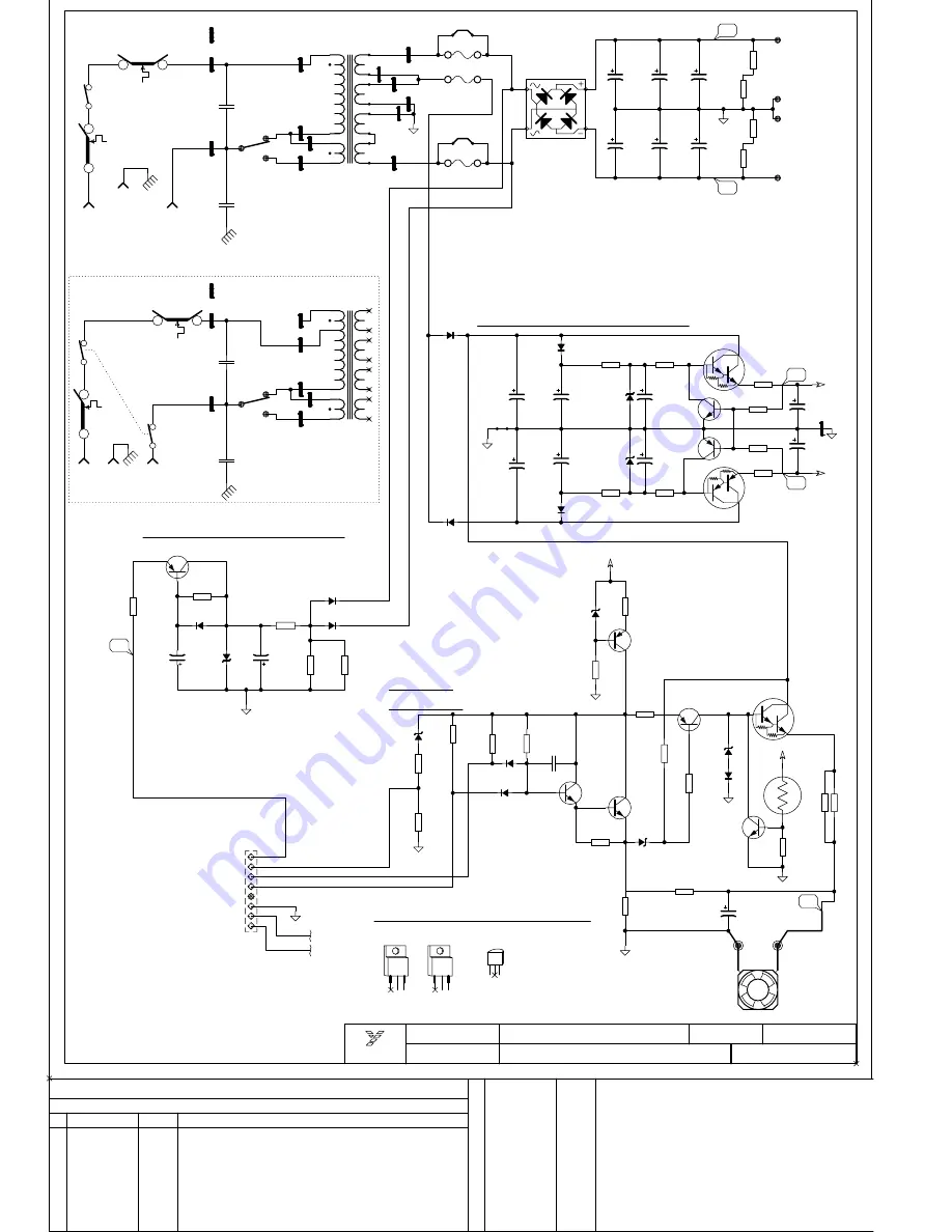 YORKVILLE AP1020 Service Schematics Download Page 7