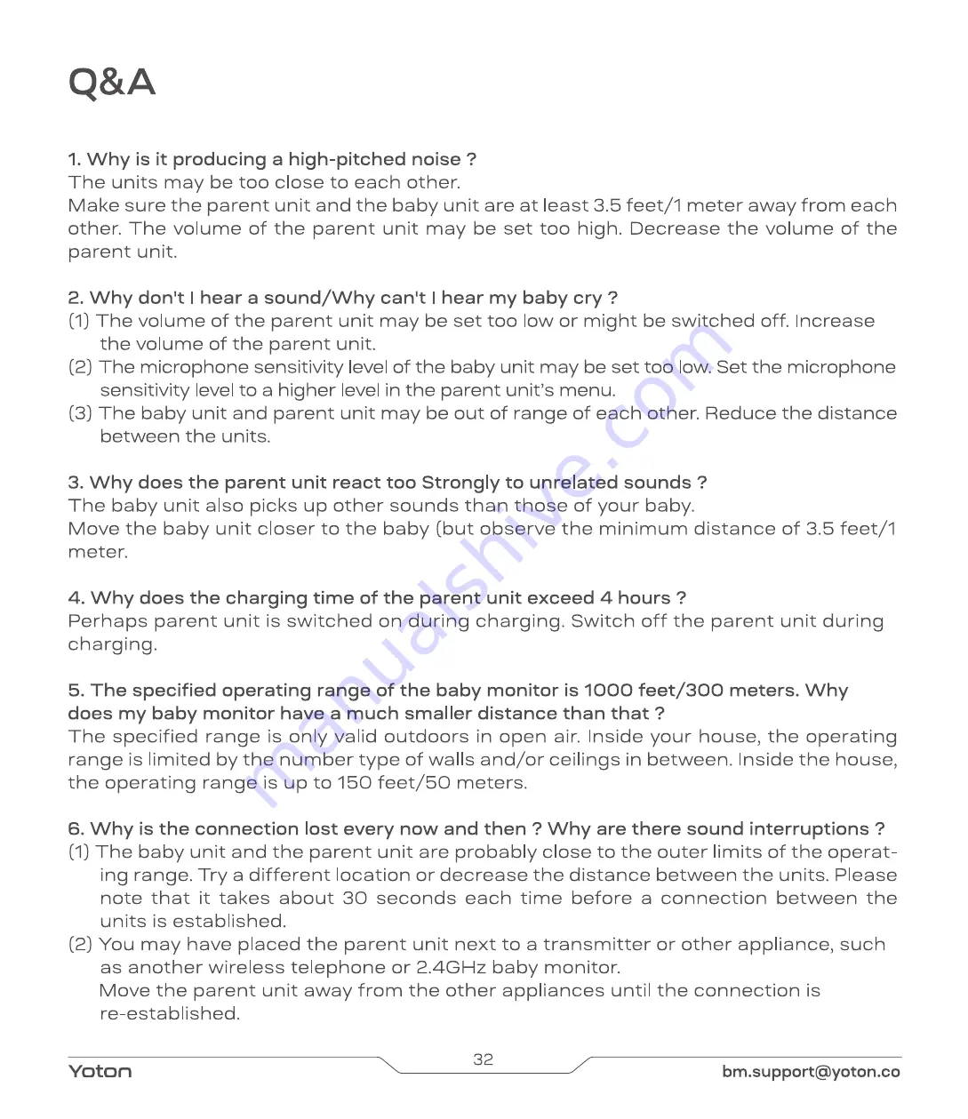 YOTON YB01 User Manual Download Page 10