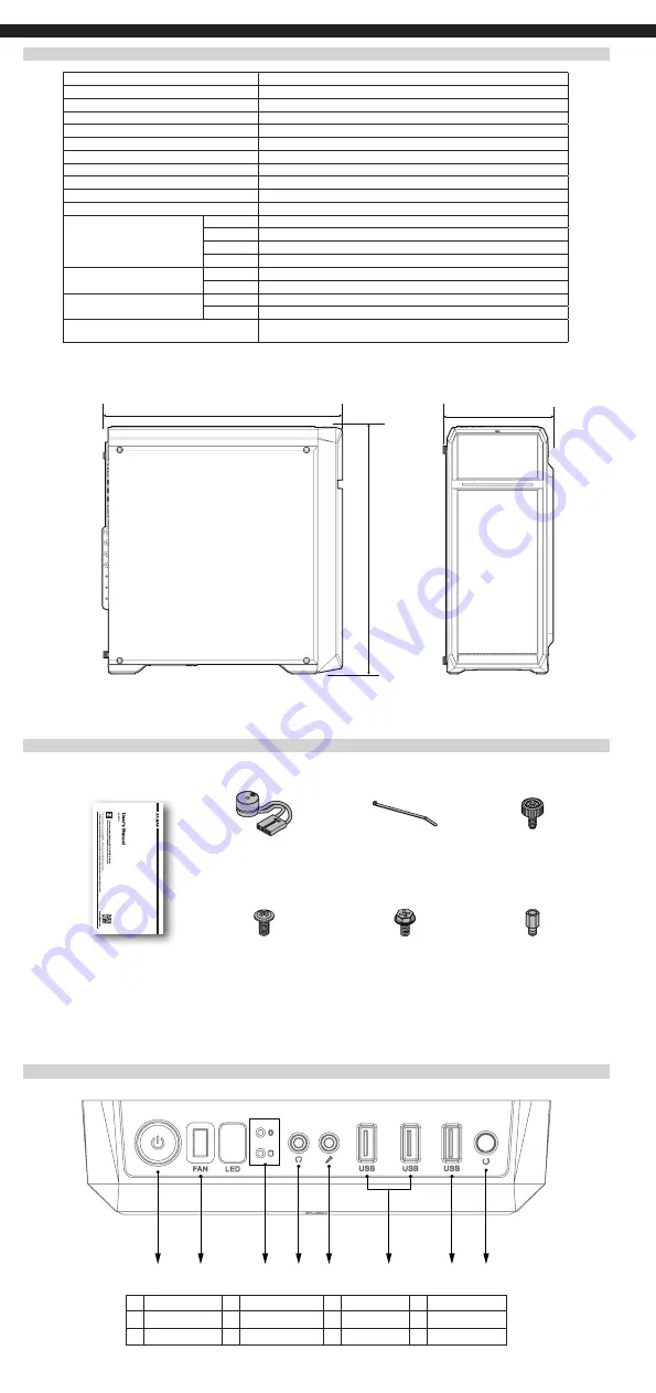 ZALMAN N5 OF Скачать руководство пользователя страница 3